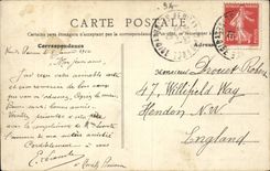 Nogent on the Marne CPA Edges of the Marne