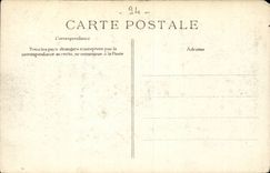 Nogent on the Marne CPA Entering of the avenue Charles V (rising floods)