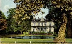 Choisy the King CPA Frontage of the Town hall and the park