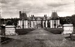 CPA Castle of Large wood the principal frontage