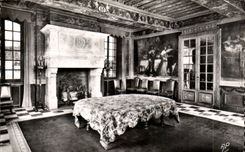 CPA Castle of Large wood dining room