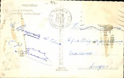 Vincennes MODERN CARD the keep and the vault