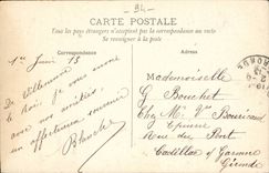 CPA Villeneuve King Eglise of the park of the pheasantry