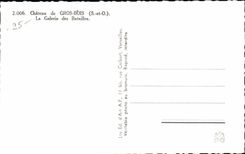 MODERNES KARTE Schloss des grossen Holzes die Galerie der Kampfe