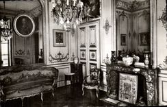 MODERN CARD Castle of Large Wood Living room Regency