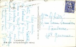 Auvergne CPA Puy de Dome