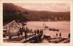 Auvergne CPA the lake Pavin