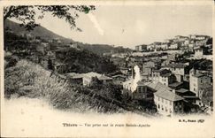 Thiers CPA Seen from on the road Sainte Agathe