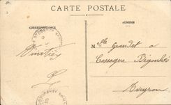 CPA Auvergne Faggot (dance) Presentation of the ladies