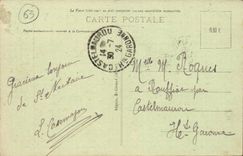 CPA Auvergne pretty banks of the lake Chambon