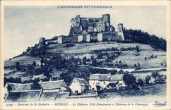 CPA Auvergne Environs of St Mirols Nectary the castle Dimensions Renaissance and hamlet of Chassagne
