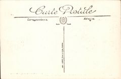 CPA Auvergne the mount Gilds the way of Sancy (ass donkey)