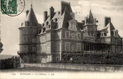 CPA Auvergne Randan the castle