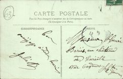 CPA Auvergne Randan the castle