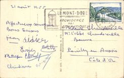 CPA Auvergne Puy de Sancy northern Aspect