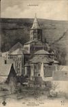 Auvergne CPA orcival the church style auvergnat