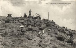 Auvergne CPA Volvic the top of the martyrdom