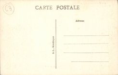 CPA Valley of Sioule Panorama of the two bridges of Menat