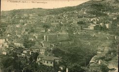 Auvergne CPA Thiers Panoramic View