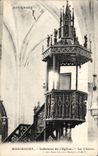 Auvergne CPA Interior Maringues of the church the pulpit