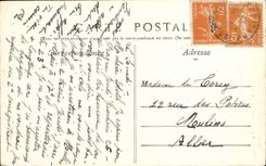 Auvergne CPA Interior Maringues of the church the pulpit