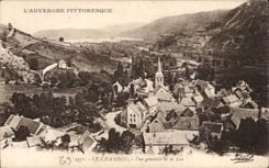 Chambon - View and the Lake - CPA