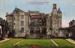 chatelguyon - das Schloss von Chazeran - CPA