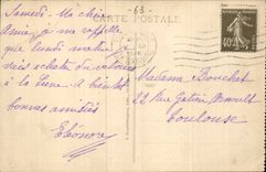 Gour de Tazenat - Picturesque Site of Auvergne Old Crater - CPA