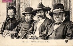 Auvergne - the Notable ones of the Country - CPA