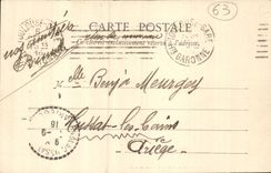 Montferrand - House of the Elephant - CPA