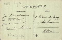 Clermont Ferrand - Botanical garden - Old woman Gate fortifiee - CPA