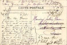 Clermont Ferrand - the Street of the Fats and the Cathedral - CPA