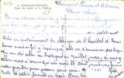 Clermont Ferrand - Place of Jaude and the Theater - CPA