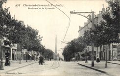 Clermont Ferrand - Boulevard of the Pyramid - CPA