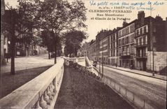 Clermont Ferrand - Street Montlosier and Glacis of Poteine - CPA