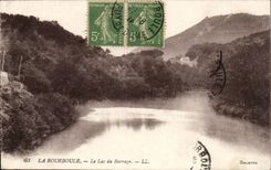 Bourboule - the Lake of the Stopping - CPA