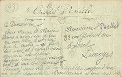 Bourboule - Panorama taken of the Rock of the Fairies - CPA