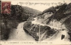 Bourboule - the Road of the Stopping - CPA