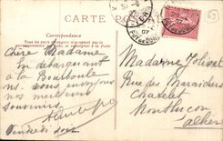 Bourboule - the Casino of the Thermal baths - CPA