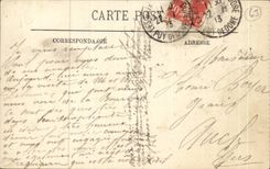 Bourboule - the Funicular of Charlonne - cow - cow - CPA