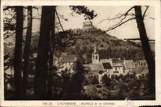 Murols and the Castle - CPA