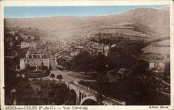 Ardes on Couze - View - CPA