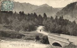 The Mount Gilds - the Road and Puy de Sancy - CPA