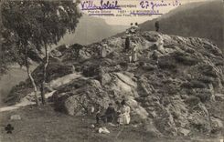 Bourboule - the Rock of the Fairies the Summit - CPA