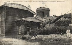 The Observatory at the top of Puy de Dome 1465 bills of quantities - CPA