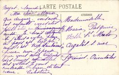 Royat - Panorama und das Hotel - CPA