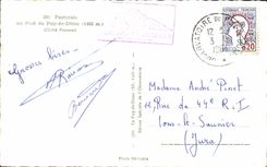 Pastorale - Pied du Puy de Dome - - mouton - sheep - CPA