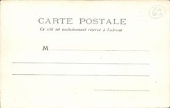 Bourboule CPA Valley of Dodogne and View