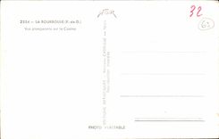 Bourboule CPA View from above on the casino