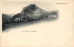 Bourboule CPA the VErdeix rock